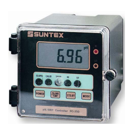 上泰suntex标准型ph/orp变送器pc-350 工业在线酸度计